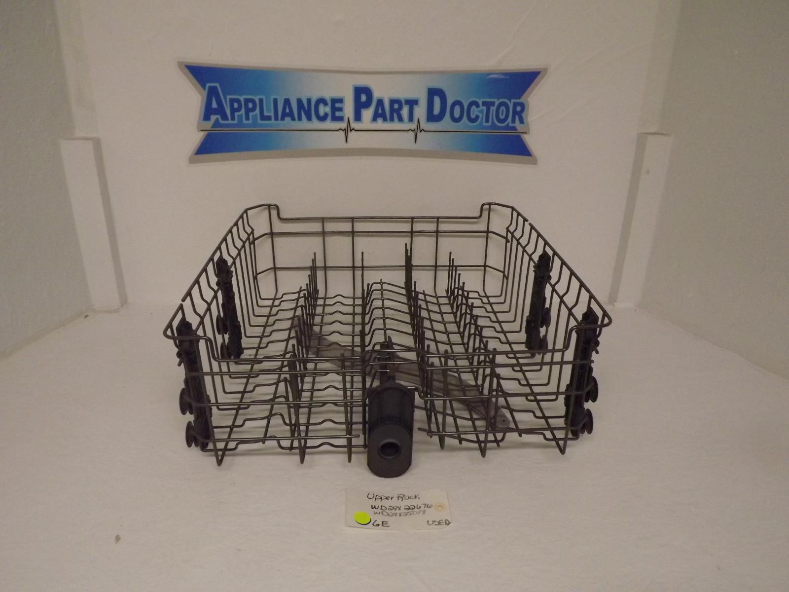 GE Dishwasher WD28X25018 WD28X22676 Upper Rack Used GE Dishwasher WD28X25018 WD28X22676 Upper Rack Used